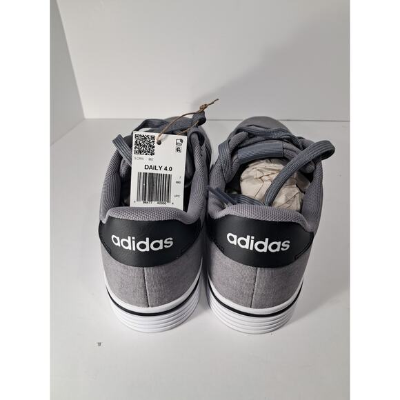 Adidas Daily 4.0 Sneaker Color Gray Size Mens 7.5 Womens 8.5 main image 5